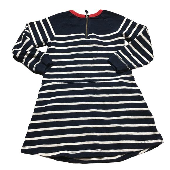 Gap Disney Toddler Girl Sweater Dress Minnie Mouse Stripes Long Sleeve Navy 4T - Picture 1 of 6